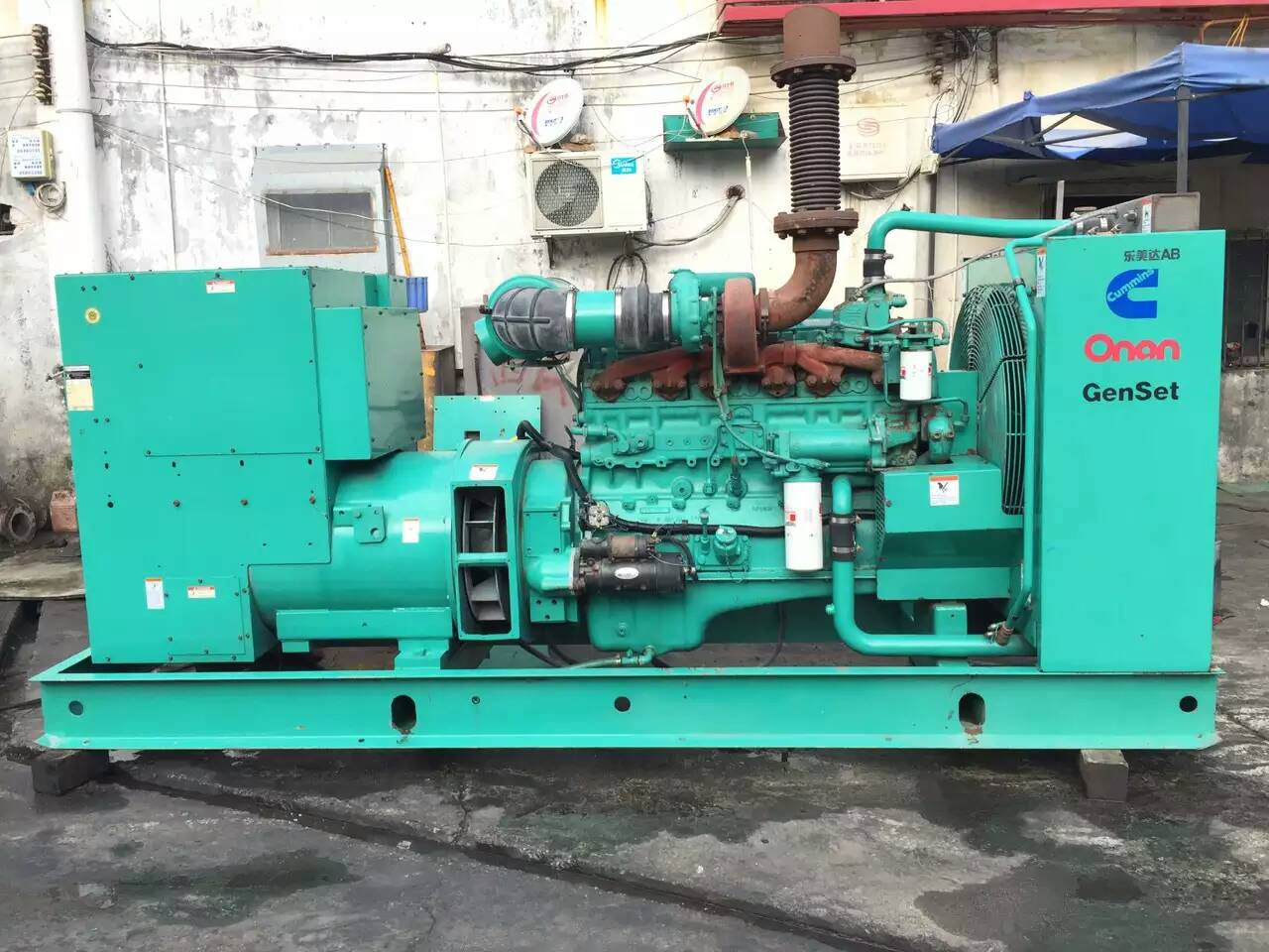 广平租赁发电机-柴油发电机不正常冒烟的原因